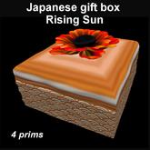 Japanese gift box Rising Sun