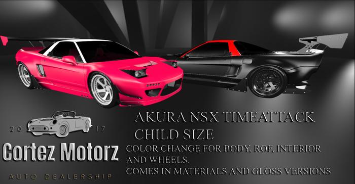 ::CTM:: Akura NSX TIMEATTACK Child size 