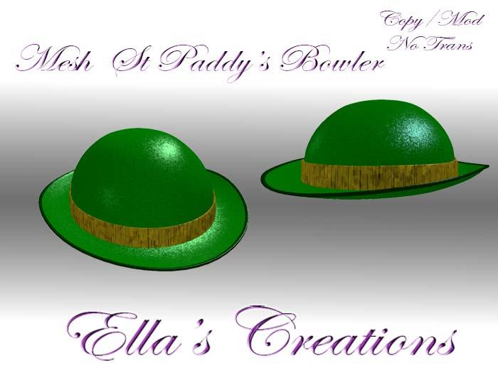 EC ST. Paddy's Bowler Hat
