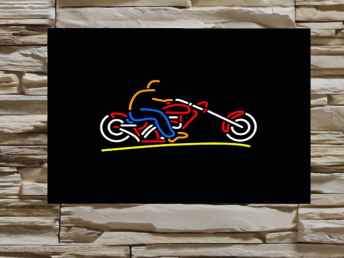 Neon Bike-Sign-6-Hog