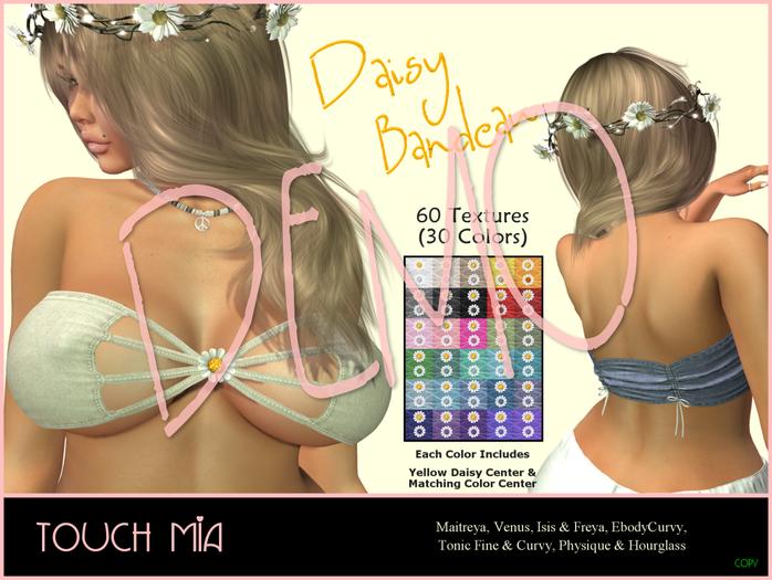 TOUCH MIA - DEMO - Daisy Bandeau Top