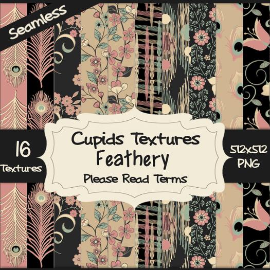 *Cupids Textures * 16 FEATHERY
