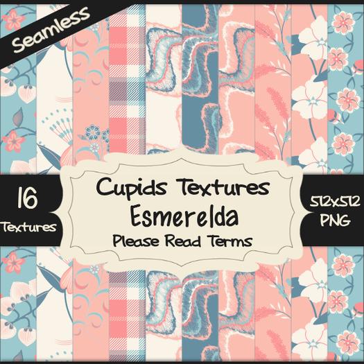 *Cupids Textures * 16 ESMERELDA