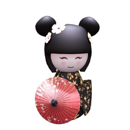 Bee Designs Kokeshi dolls gacha 1 RARE