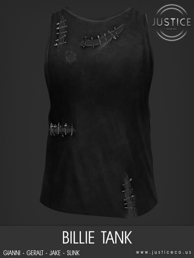 [JUSTICE] BILLIE TANK - EBONY