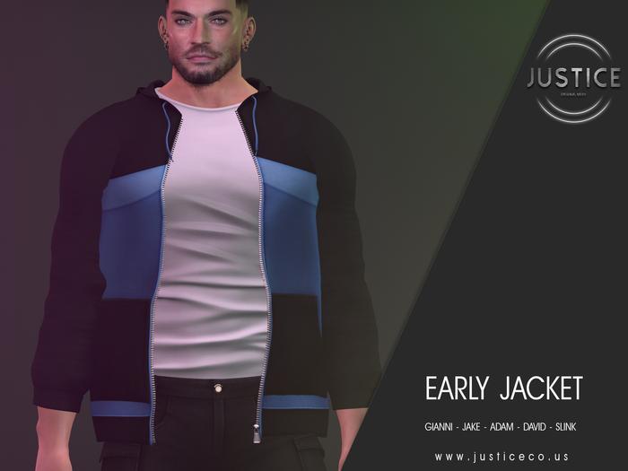 [JUSTICE] EARLY JACKET - FATPACK