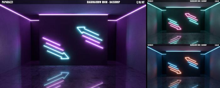 Paparazzi - FATPACK BACKDROPS - Diagonarrow Room
