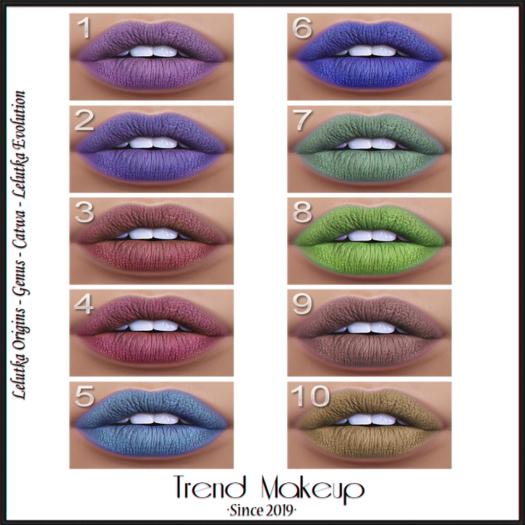 Trend Makeup - Toxic Relationship Lip - Fatpack