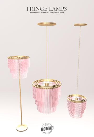 NOMAD // FRINGE LAMPS // ROSE