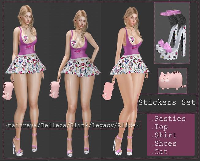 :: Believe :: Stickers Set ::.