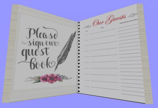 Guest Books for Parties Events