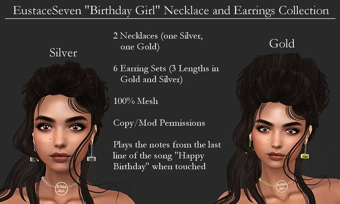 EustaceSeven "Birthday Girl" Collection