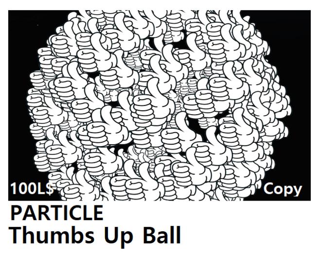 PARTICLE Thumbs Up Ball #