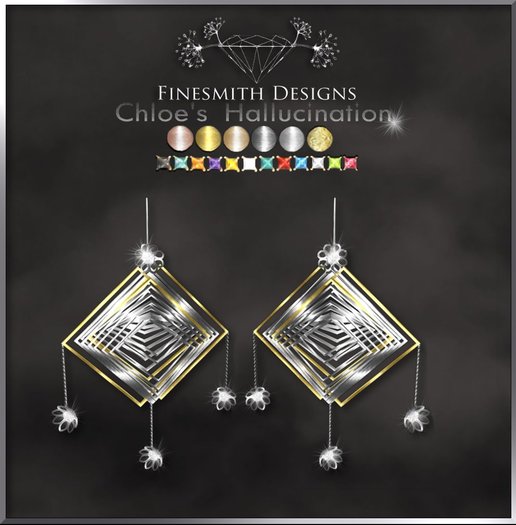Finesmith chloe's hallucination earrings