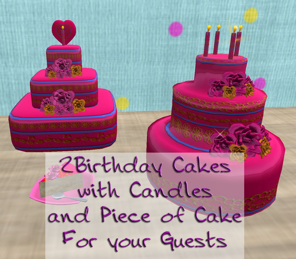 [][] CAKES BDAY INDIAN PINK (BOXED)