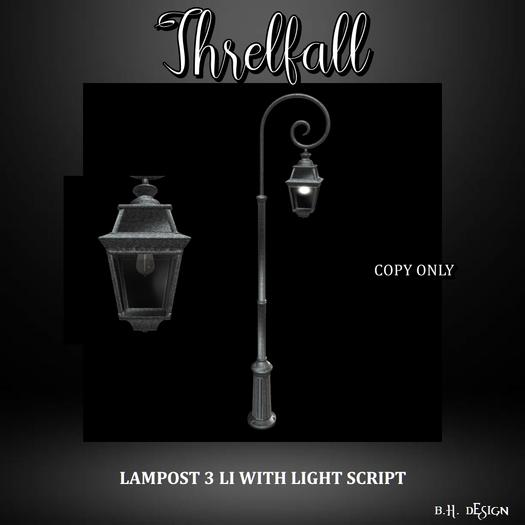 BHD Threlfall Lampost