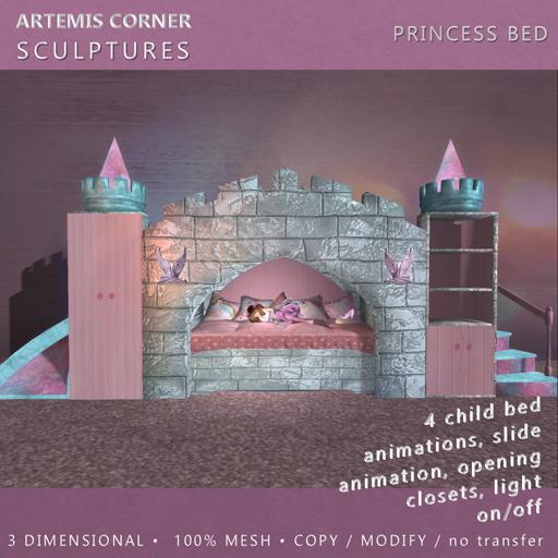 *AC* Princess bed