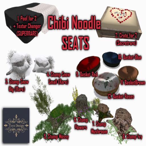 12. Toys Design - Chibi Noodle Basket Roses