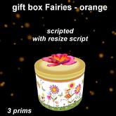 gift box Fairies - orange (with resize script)