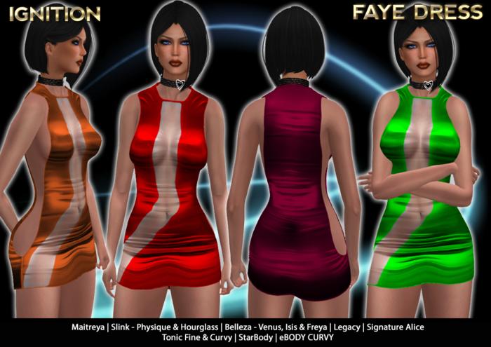 Ignition Faye Dress