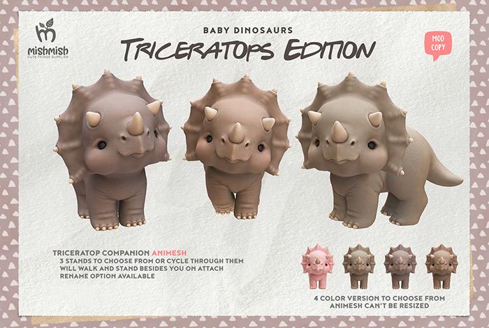 MishMish - Triceratops Companion [Fatpack]