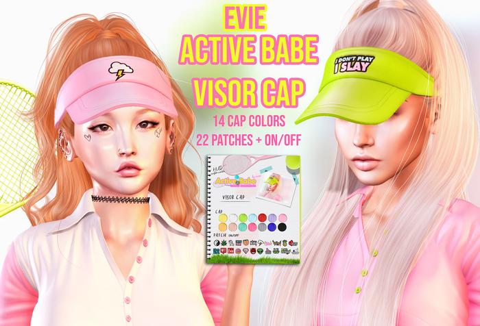 EVIE - ActiveBabe - Visor Cap