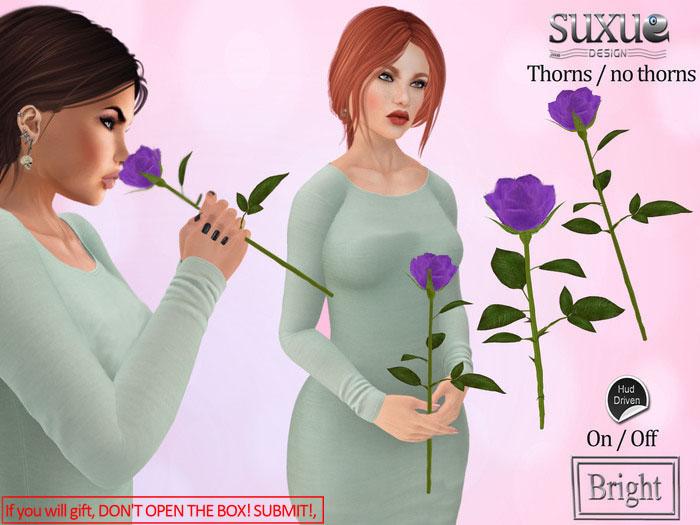 [SuXue Mesh] v2 Rose Purple 3 AO Resizable