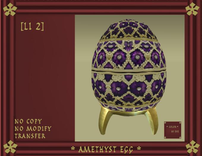 [Color by Eve] Amethyst Egg - Box