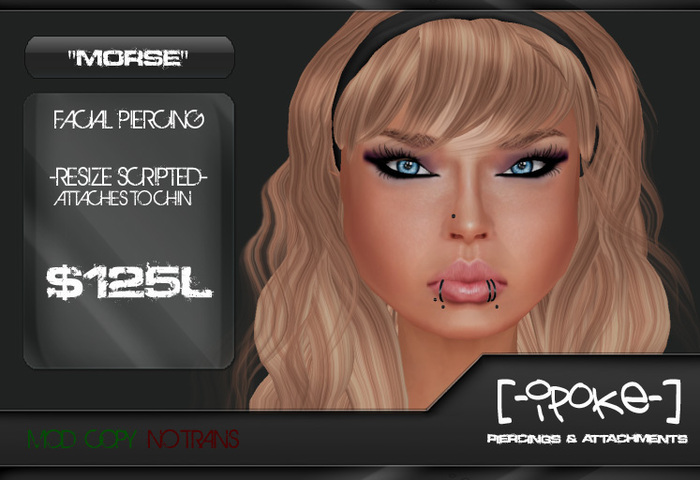 [-iPoke-] Morse Piercing