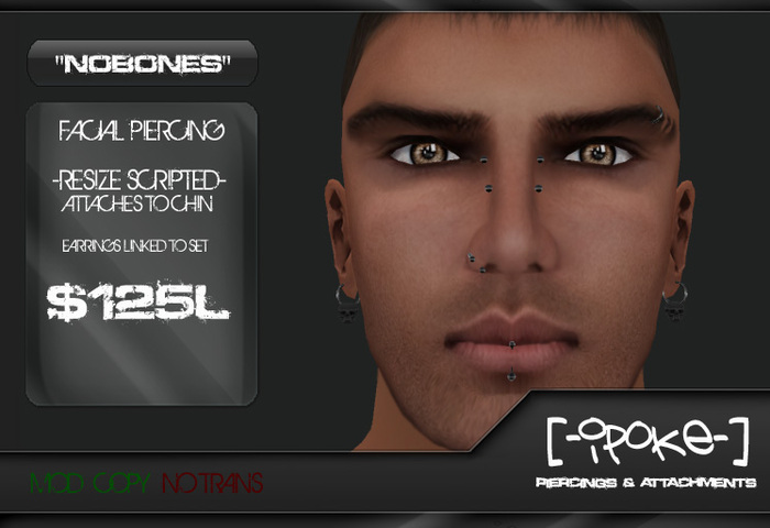 [-iPoke-] NoBones Piercing