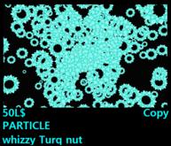 PARTICLE whizzy Turq nut