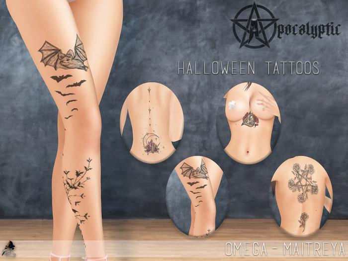 Bat tattoo - Happy Halloween "Add me, please"