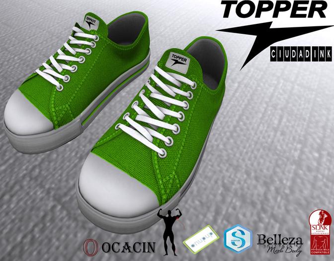 Sneakers Zapatillas Topper Verdes