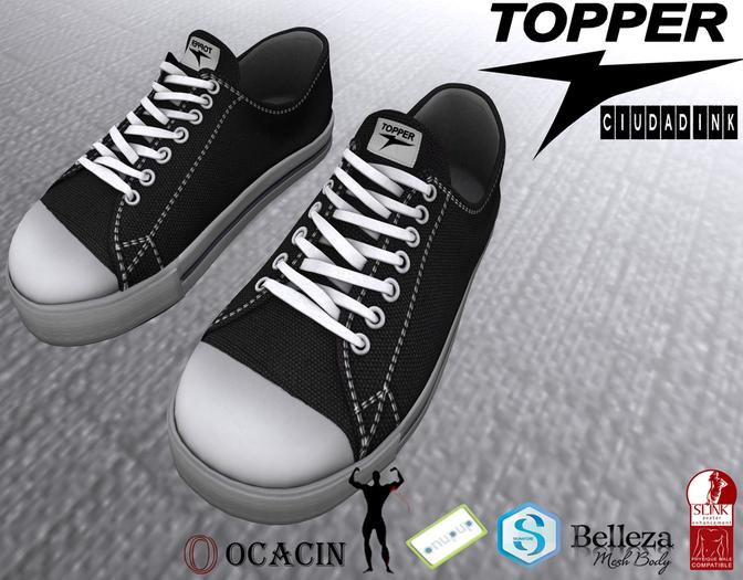 Sneakers Zapatillas Topper Negras