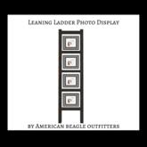 ABO - Leaning Ladder Photo display - distressed