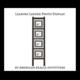 ABO - Leaning Ladder Photo display - ash