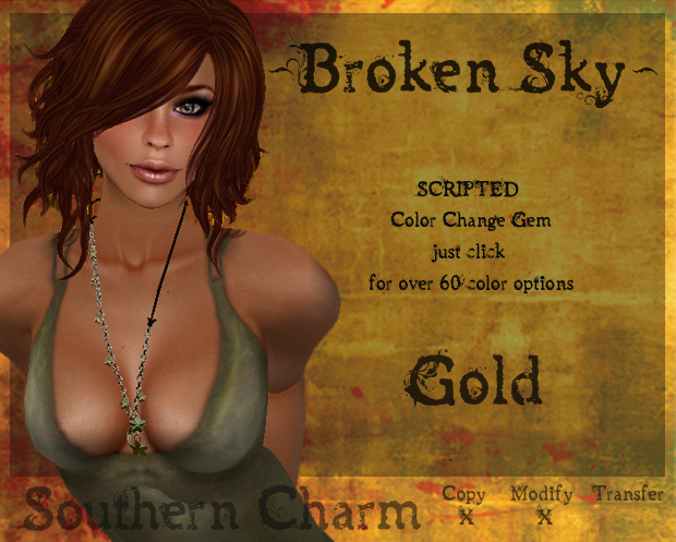 {SC} Broken Sky in Gold *Boxed*