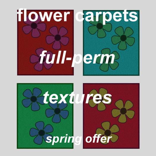 flower carpets - textures (spring offer)