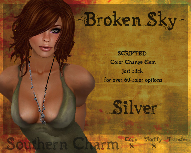 {SC} Broken Sky in Silver *Boxed*