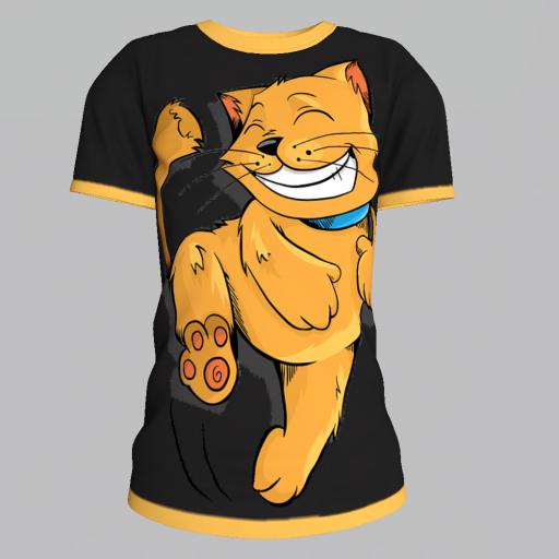 Looking Good T-Shirt Cat Darkgray for tweenster body