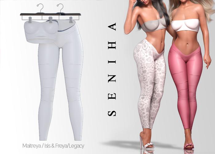 Seniha. Alexandra Set // White