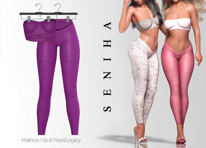 Seniha. Alexandra Set // Purple