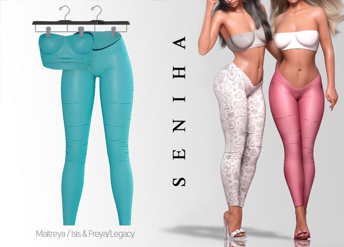 Seniha. Alexandra Set // Teal