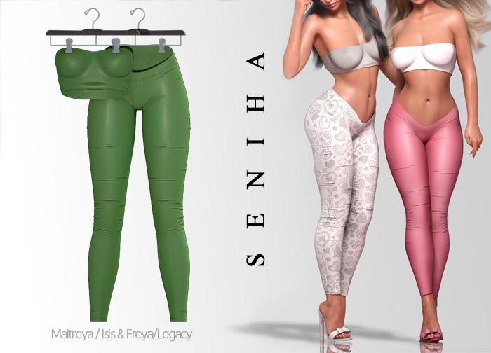Seniha. Alexandra Set // Green
