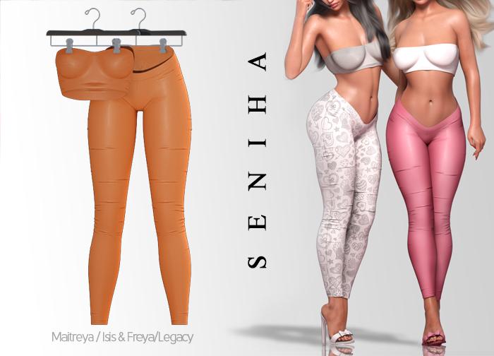 Seniha. Alexandra Set // Orange