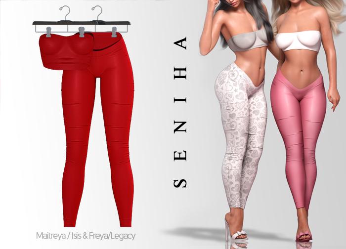 Seniha. Alexandra Set // Red