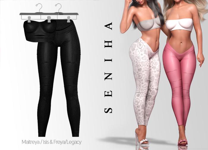 Seniha. Alexandra Set // Black