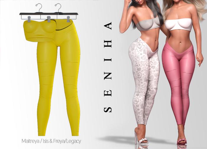 Seniha. Alexandra Set // Yellow