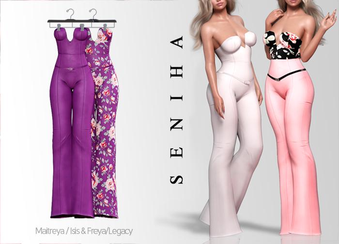 Seniha. Nicky Jumpsuit // Purple