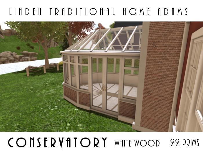 [Wears & Wares] Adams Conservatory White wood